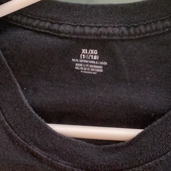 Halloween Flair T shirt Top Black sz 16/18 XL Glitter Sparkle Ghost Pumpkin Cat - Picture 2 of 13